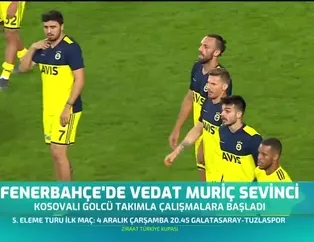 Fenerbahçe'de Vedat Muriç sevinci