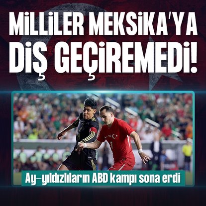 Milliler Meksika’ya diş geçiremedi