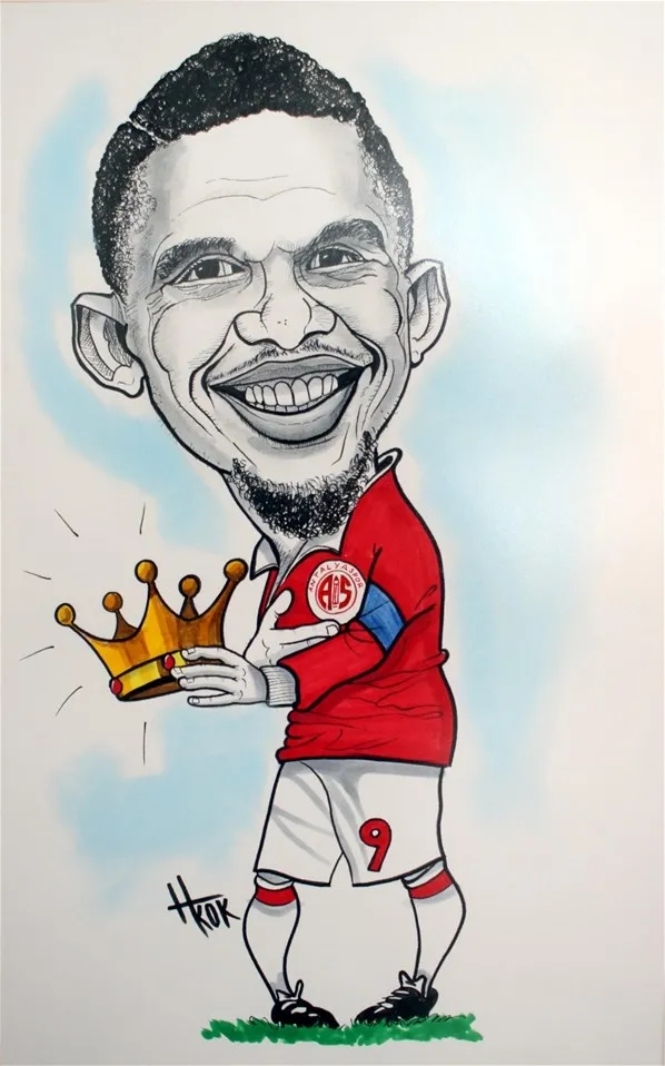 Samuel Eto'o'ya karikatür sürprizi - 1