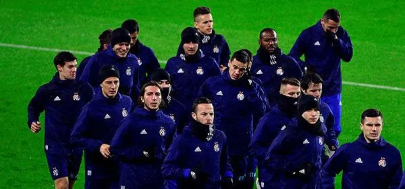 Dinamo Zagreb yağmur altında çalıştı