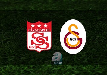 Sivasspor - Galatasaray maçı yayın bilgileri!