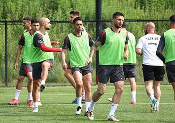 Milliler ABD maçının hazırlıklarını sürdürdü