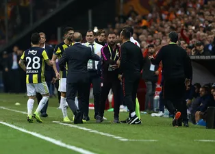 Derbide saha kenarı karıştı!