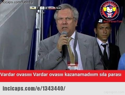 Vardar - Fenerbahçe capsleri