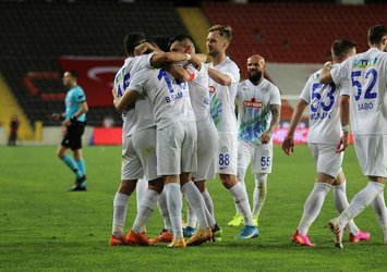 Gol düellosunda kazanan Rizespor!