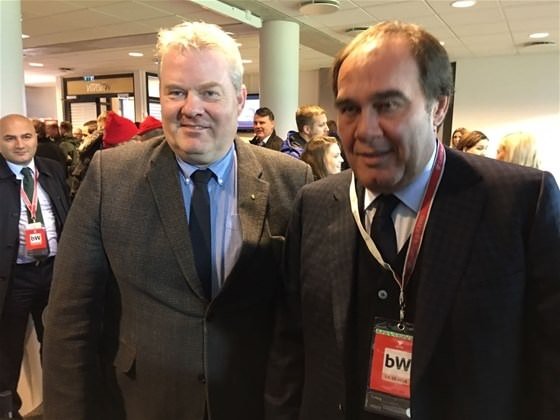 Yıldırım Demirören, İzlanda Başbakanı Johansson’la görüştü