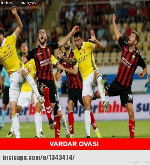 Vardar - Fenerbahçe capsleri