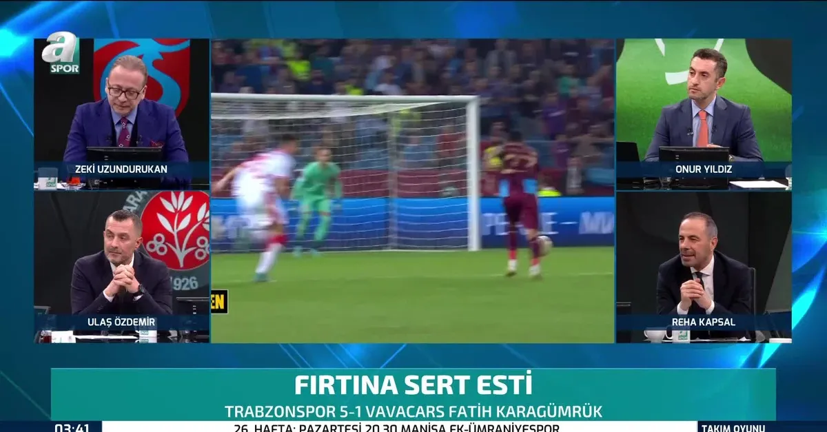 "Trabzonspor tek kale oynadı"