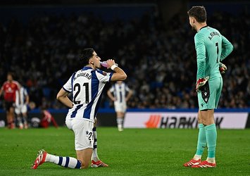 Real Sociedad - Manchester United maçında iftar arası verildi!