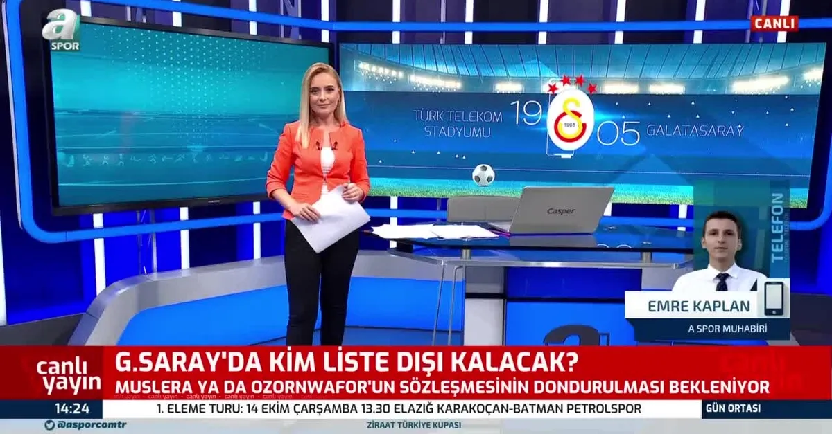 Galatasaray'da kim liste dışı kalacak?