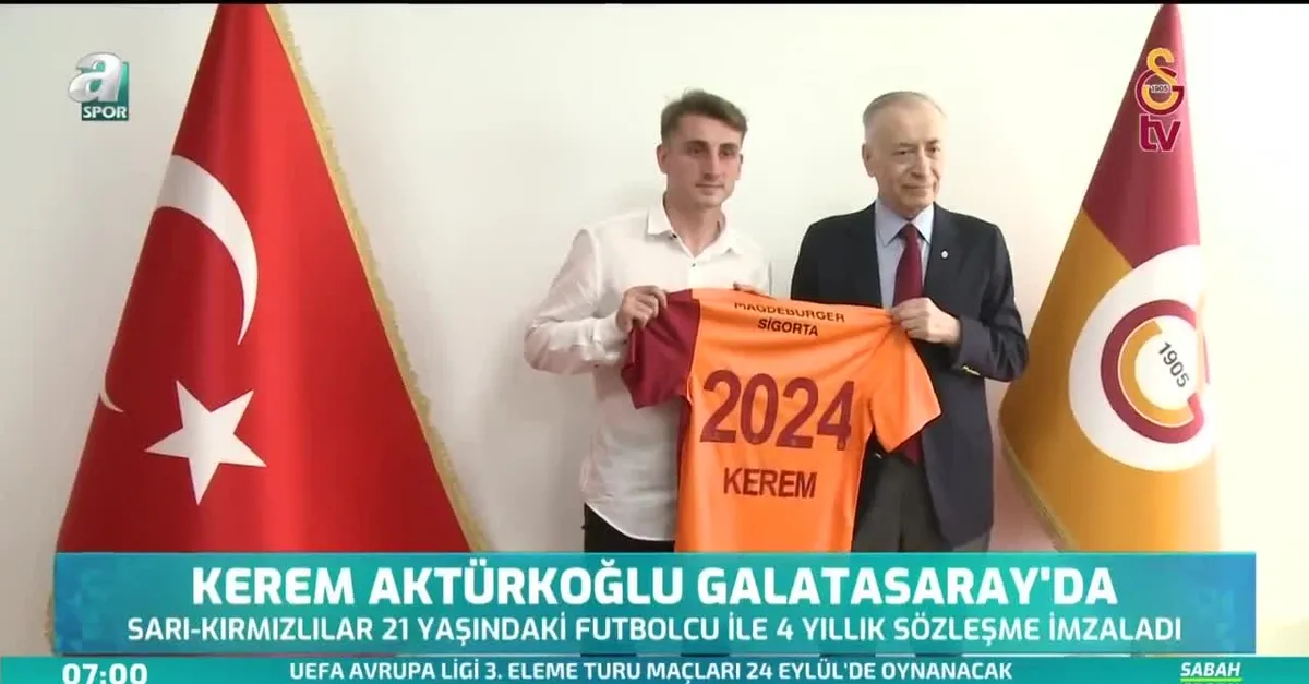 Kerem Aktürkoğlu Galatasaray'da
