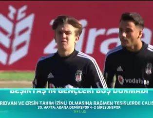 Beşiktaş'ın gençleri boş durmadı