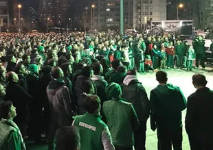Konyaspor'u taraftarları yalnız bırakmadı!