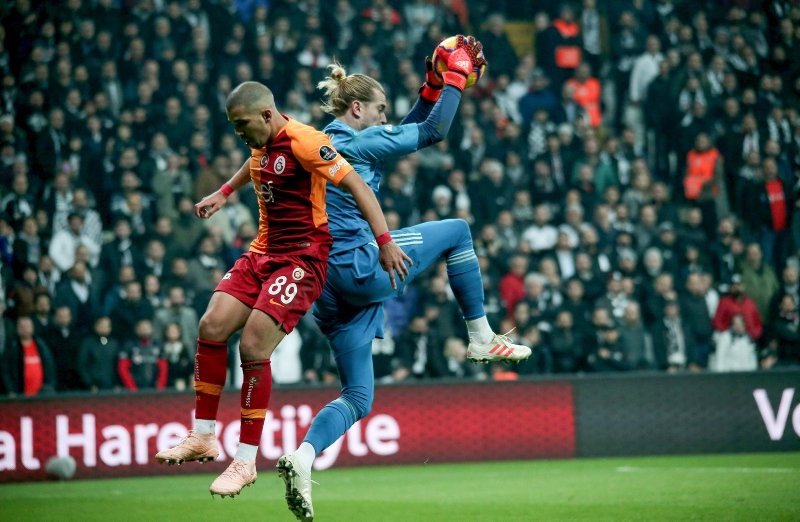 Beşiktaş - Galatasaray maçından kareler