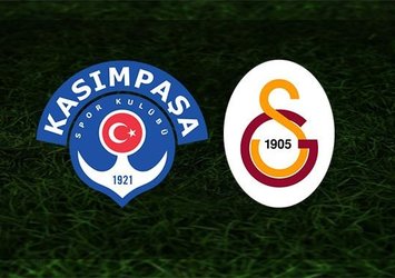 Kasımpaşa - Galatasaray maçı saat kaçta ve hangi kanalda?