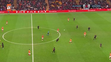 GOL | Galatasaray 0-1 Fatih Karagümrük