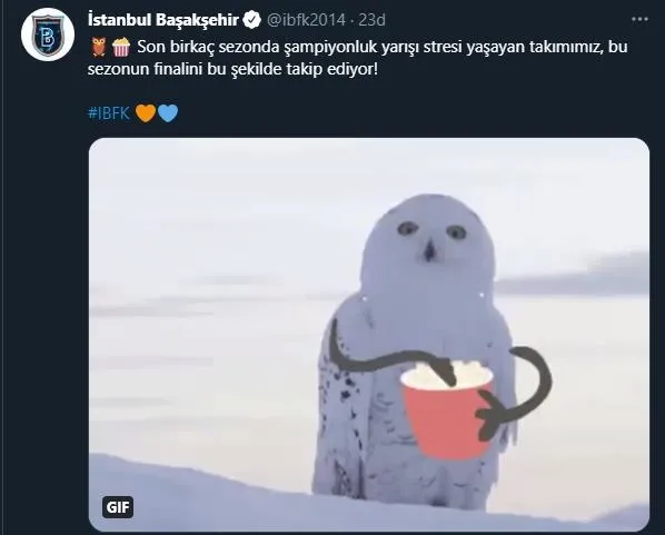 Başakşehir'den şampiyonluk paylaşımı! - 1