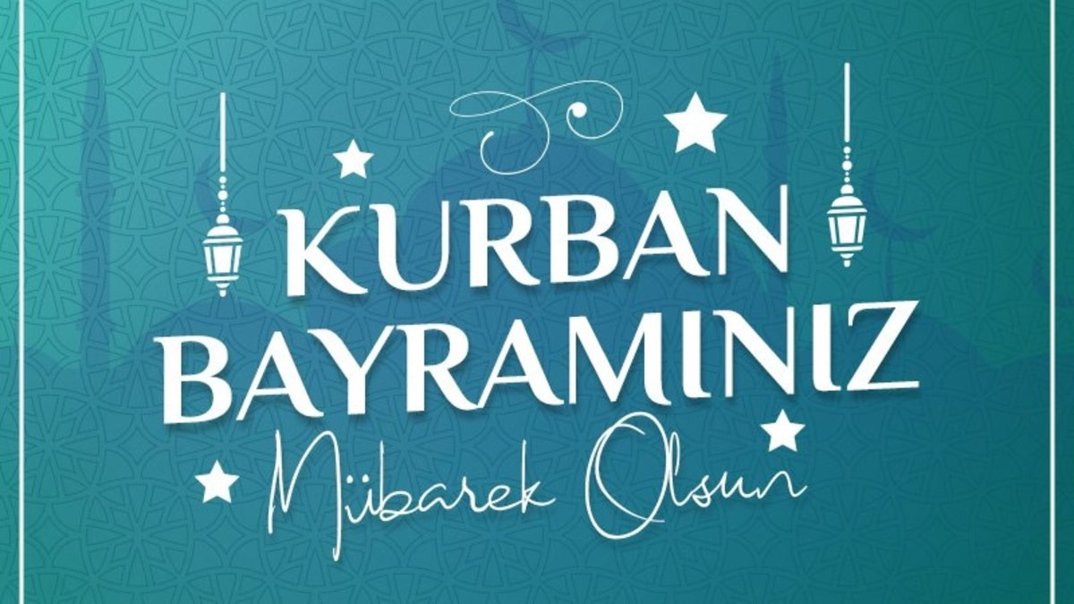 Kurban Bayramı'nız mübarek olsun!