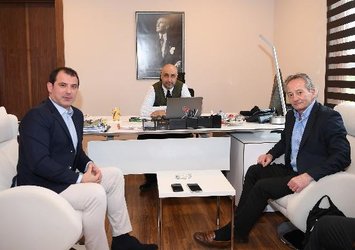 Domergue ve Stankovic'ten Tolunay Kafkas'a ziyaret