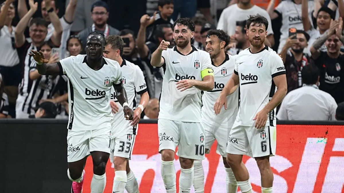 Beşiktaş evinde Midtjylland'ı mağlup etti!