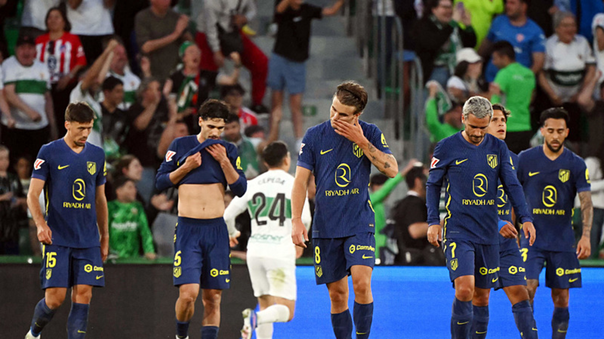 Atletico Madrid'e Elche şoku!