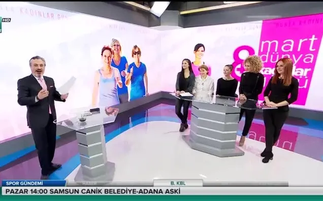 A Spor'dan Kadınlar Günü'ne özel program