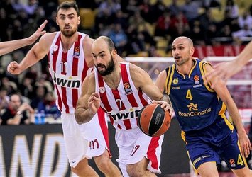 Olympiakos'ta Spanoulis sezonu kapadı