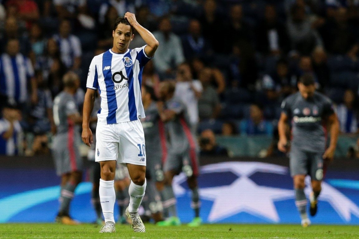 Porto-Beşiktaş karşılaşmasından kareler