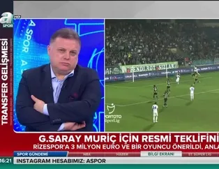 İşte Galatasaray'ın Vedat Muriç teklifi