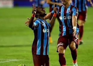 Trabzonspor Onazi'yle güldü: 2-0