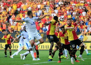 Göztepe - Ankaragücü maçından kareler