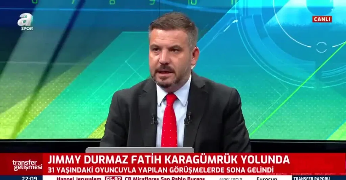 Galatasaraylı Jimmy Durmaz Fatih Karagümrük yolunda