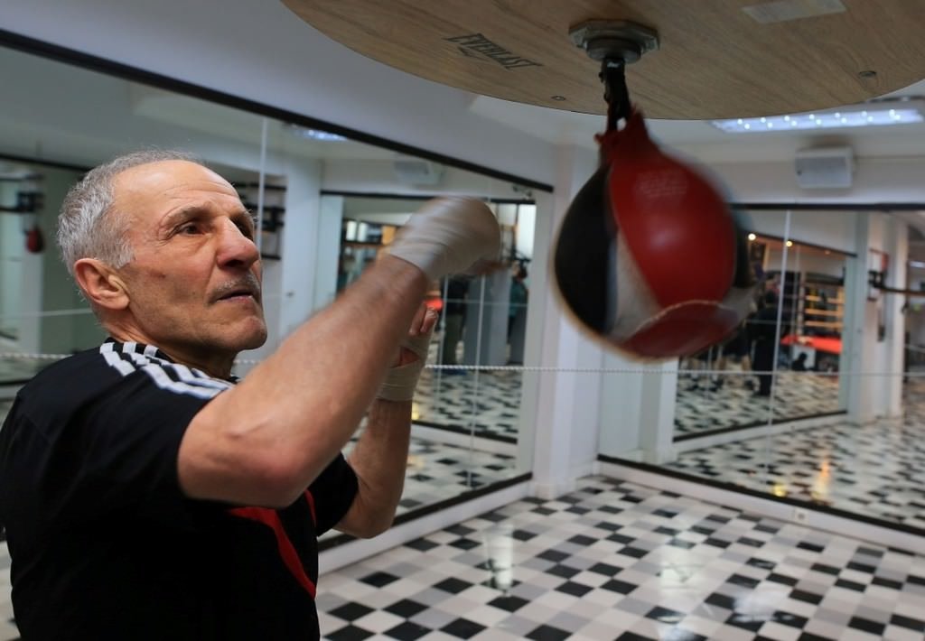 40 yıl sonra oğluyla ringe çıktı