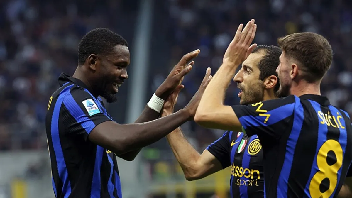 Inter, Parma'yı 3-0 yenerek liderliğe yükseldi