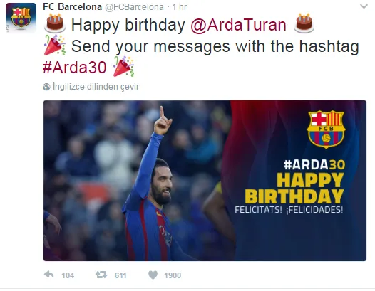Barcelona'dan Arda Turan'a sürpriz! - 1