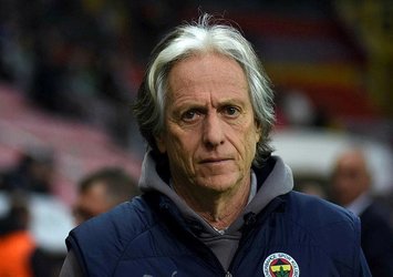 Fenerbahçe'de Jorge Jesus gelişmesi!