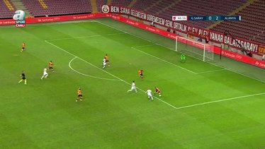 Alanyaspor Galatasaray karşısında penaltı kazandı! İşte o pozisyon