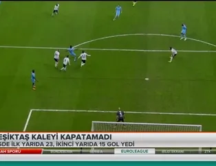 Beşiktaş kaleyi kapatamadı
