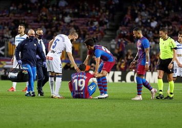 Barcelona'da Agüero şoku! Hastaneye kaldırıldı...