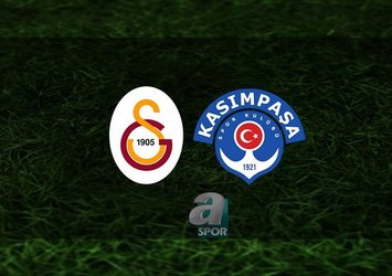 G.Saray - Kasımpaşa ilk 11'leri belli oldu!