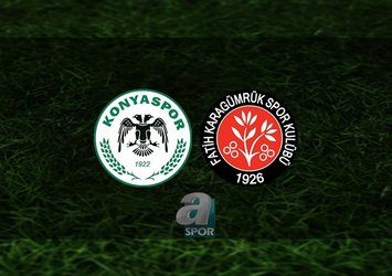 Konyaspor - Karagümrük FK | CANLI