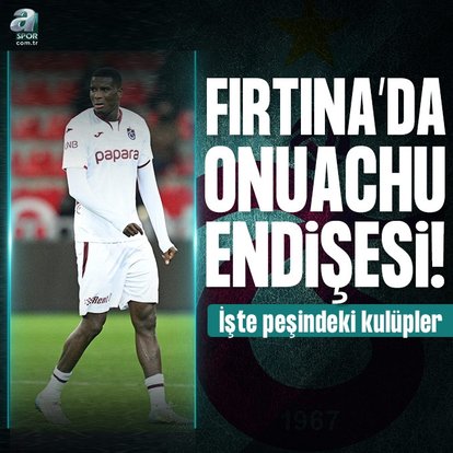 Trabzonspor’da Paul Onuachu endişesi!