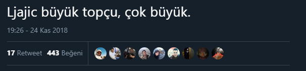 Sosyal medyanın Adem Ljajic tepkileri!