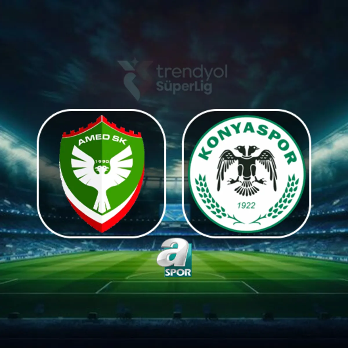 Amedspor-Tümosan Konyaspor maçı ne zaman, saat kaçta, hangi kanalda?