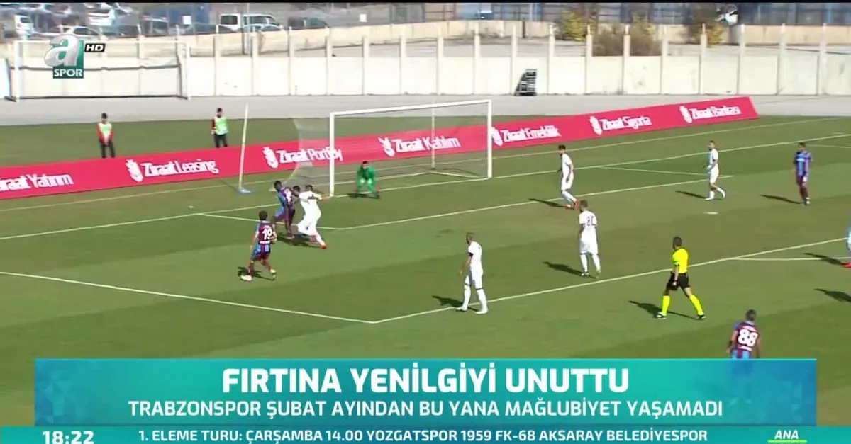 Fırtına yenilgiyi unuttu