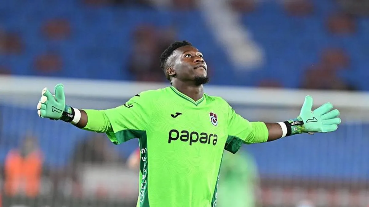 Avrupa'da gündem Andre Onana! Yaptığı asist...