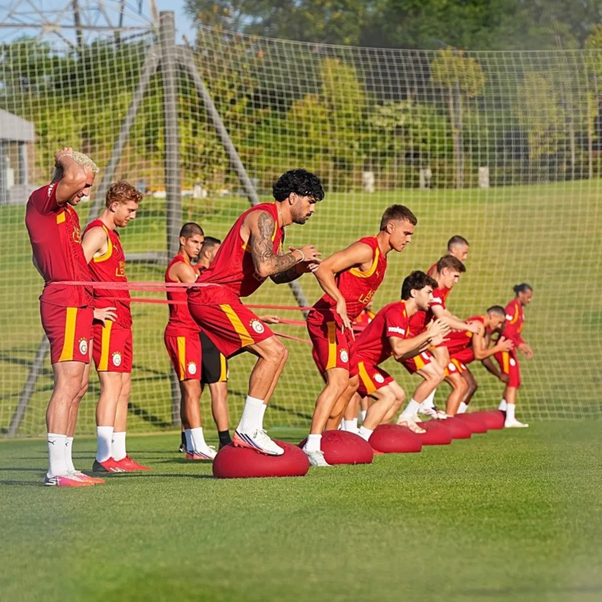 Galatasaray'da Hazırlıklar Sürüyor