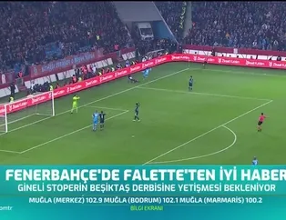 F.Bahçe'de Falette'den iyi haber