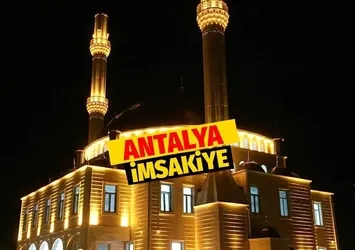 ANTALYA İFTAR VAKTİ - 11 Nisan
