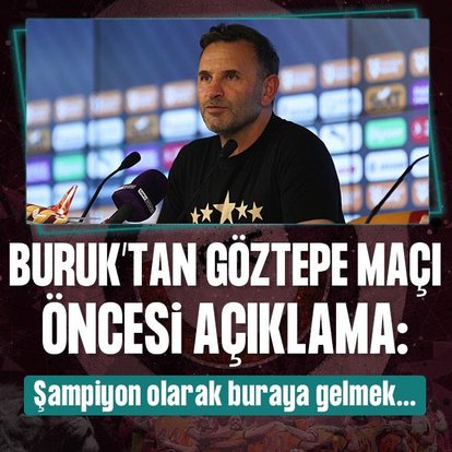 Okan Buruk: Kadroda değişiklik yaptık